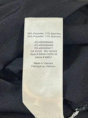 Wilfred Aritzia Cheval Turtleneck Top Black Stretch Long Sleeve Women’s M NWT thumbnail 6