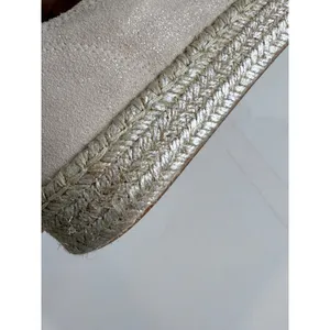 NWT Tretorn Eve 2 Suede Espadrille Platform Sneakers Metallic Beige 9‎ thumbnail 9