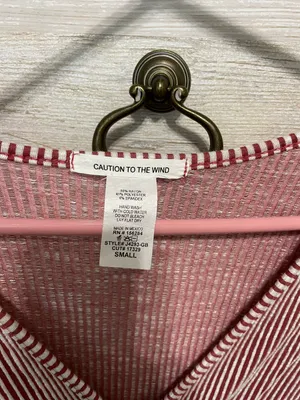 Marshall’s Striped Red Blouse  thumbnail 3