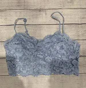 Periwinkle Color Lace Top thumbnail 1