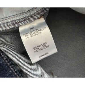 Evereve Wide Leg Jeans Women's 30 Dark Wash Casual Everyday thumbnail 6