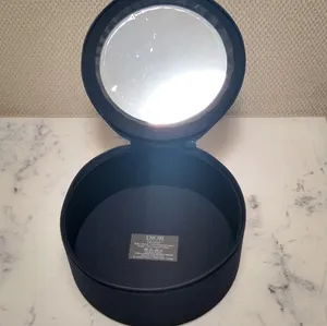Christian Dior Round Vanity Pouch Makeup Case With Mirror New In Box thumbnail 6