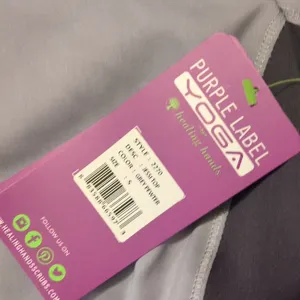 Purple Label Yoga By Healing Hands Jessie Top Size Small thumbnail 3