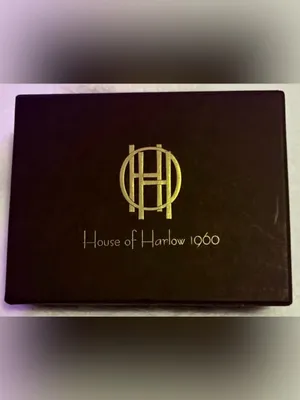 House of Harlow 1960 NWT Women's Black Bifold Wallet Card Case ID Window Boxed thumbnail 4