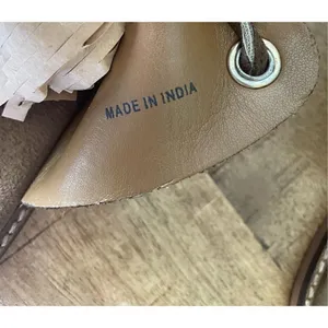 Urban Outfitters Brown Bonnie Sandals Lace-Up Suede Gold Rivet Women Size EUR 41 thumbnail 5