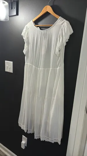 Umgee White Dress thumbnail 4