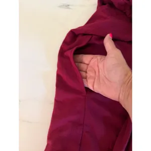Athleta Pranayama Wrap Cardigan Dark Red XL 882498-12 Open Front Shawl‎ Collar thumbnail 11