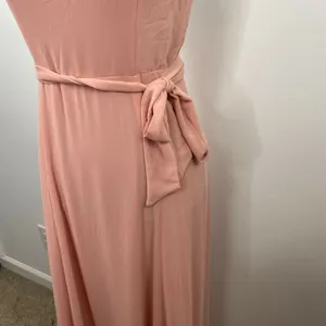 Show Me Your Mumu Jenn‎ Maxi Dress V-Neck Pink Gown Wedding Bridal Womens Medium thumbnail 3