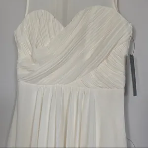 𝅺NWT LULU’S Some Type of Sway Cream Maxi Dress M thumbnail 7