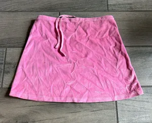 Cry Baby Casual Pink Drawstring Mini Skirt thumbnail 1