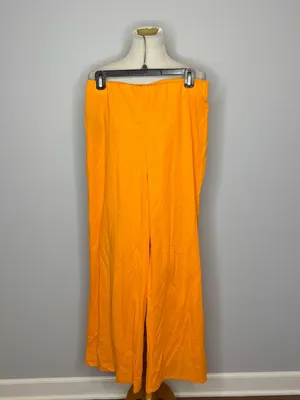 MNG - Orange Light Flowy Pants thumbnail 3