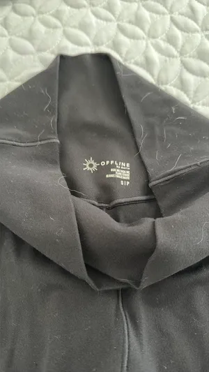 Aerie Crossover Flare Leggings thumbnail 2