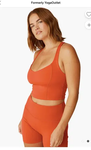 Beyond Yoga Orange  Tank top thumbnail 4