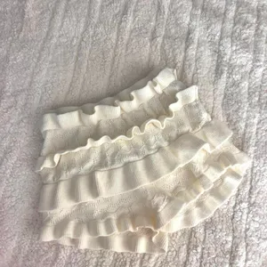 Shein Women's Cream and White Shorts thumbnail 2