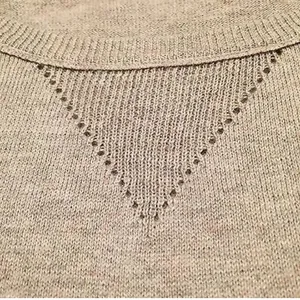 American eagle taupe sweater thumbnail 3