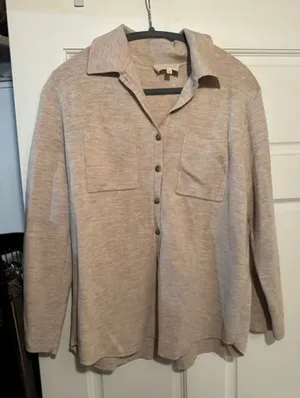 SEZANE Emily Cardigan Sweater Top Shirt Blouse Size M Medium thumbnail 4