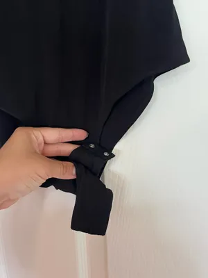 Forever 21 black cut out bodysuit thumbnail 4