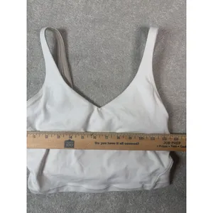 Lululemon Align Tank White Size 4 Built In Bra thumbnail 6