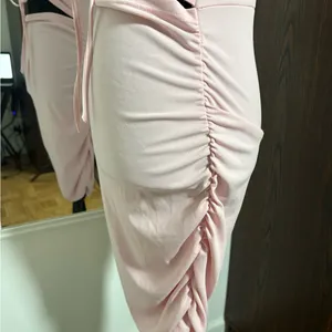 SHEIN Blush Pink Cut-Out Mini Dress thumbnail 7