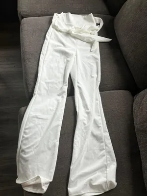White Flare Pants thumbnail 3