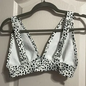 Intimately Free‎ People Erin Animal Print Scuba Bralette Coquette Lounge thumbnail 3