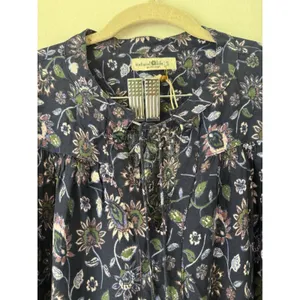 NWT Natural Life Dara Blue Floral Mini Dress Size Small thumbnail 4