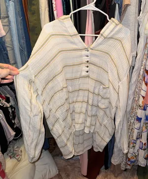 Free People ‘Rolling Clouds’ Oversized 100% Cotton Pullover Hoodie thumbnail 1