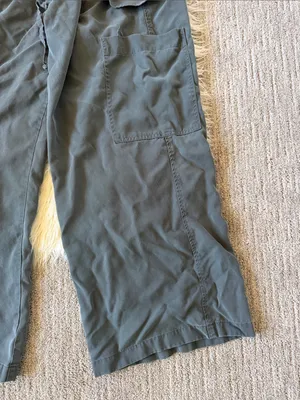 Ethan Tie Waist Twill Cargo Pants in Slate thumbnail 5