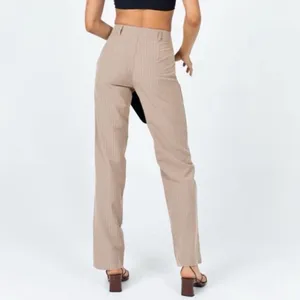Princess Polly Titius Pants Beige Petite Size 12 thumbnail 5