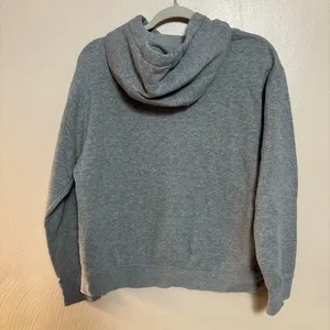 Nike Women’s‎ Hoodie Pocket Hood Gray Size Small thumbnail 4