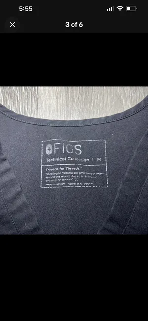Fig scrub top thumbnail 3