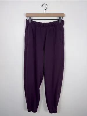 Aerie Jet Setter Joggers Sweatpants Cool Berry Purple Women’s Size Small Cotton thumbnail 2