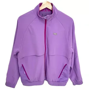 Figs Sydney Scrub Jacket in Lilac Purple Size Medium thumbnail 1