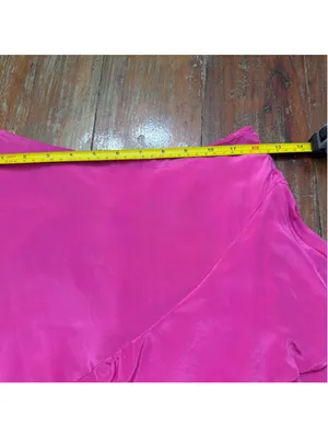 FARM RIO Dark Pink Marrocaine Ruffle High-Low Skirt NWT Flaws Size XXS thumbnail 10