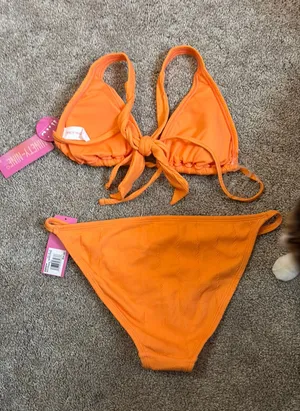 Ninety Nine Degrees Bikini Orange Size M thumbnail 2