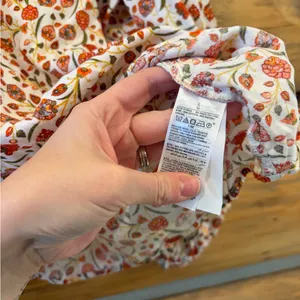 Old Navy Floral V Neck Long Sleeve size Large thumbnail 5