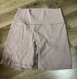 Light purple seamless biker shorts thumbnail 1