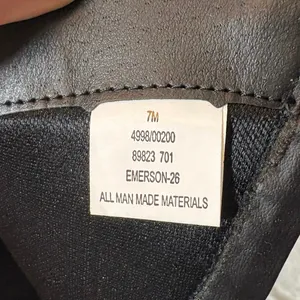 Pierre Dumas Emerson-26 Tall Black Faux Leather Riding Boots Size 7 thumbnail 6