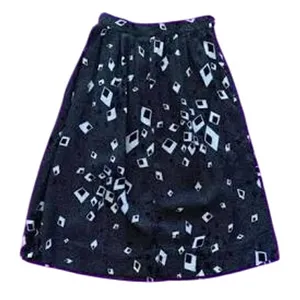 Greenwich Square Skirt Geometric Abstract Print Women's 9/10 Vintage Boho USA thumbnail 2