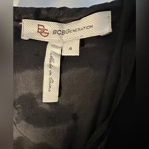 BCBGeneration Strapless Black Cocktail Dress | Size 4 thumbnail 8