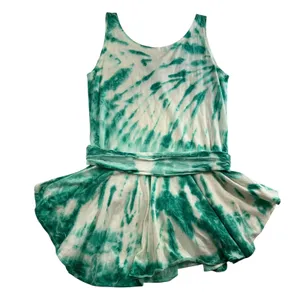 Vtg 90s In Gear L Large Tunic Top Dress‎ Tie Dye USA Whimsy Fairycore Balletcore thumbnail 2