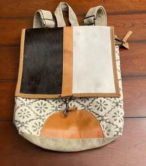Chloe +‎ Lex Cowhide Flap Backpack thumbnail 1