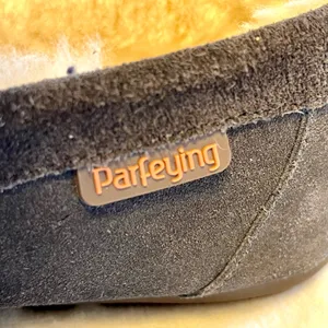 Parfeying driving moccasin/slippers, Sherpa lined, size 8, women’s thumbnail 3
