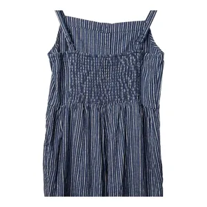 Old‎ Navy Striped Button Front Jumpsuit Sleeveless Navy White Women Size Small thumbnail 5