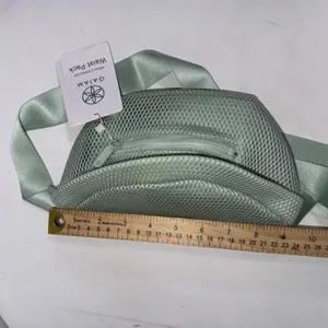 GAIAM Crossbody Belt Bag‎ Adjustable Microfiber Mint/Green Waist Fanny Pack NWT thumbnail 10