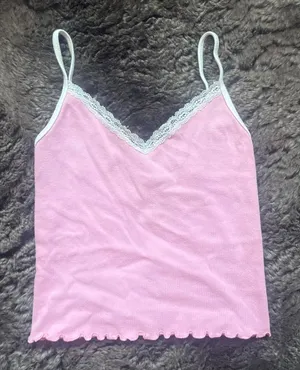 Brandy Melville lace tank top thumbnail 1
