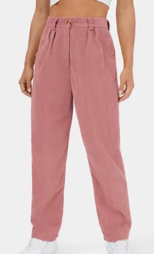 Halara Rose Pink Corduroy Pants thumbnail 1