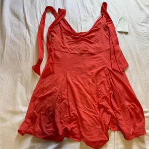 Blogilates Sweetheart Romper Red thumbnail 3