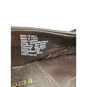 Sonoma Womens Brown Leather Clogs Mules 7.5M SKU 7181 thumbnail 9