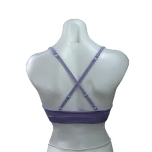 Oner Active Everyday Purple Crossback Workout Active Sports Bra Crop Tank Top S thumbnail 3